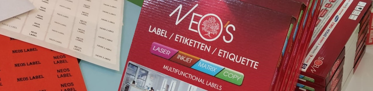 Laser Etiket Banner